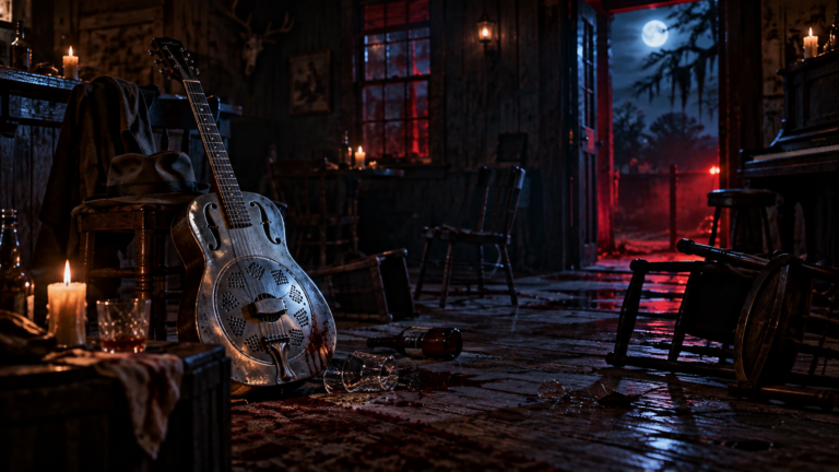 dark jazz club